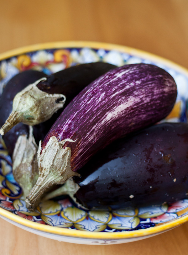 Fresh Graffiti and Italian Eggplant