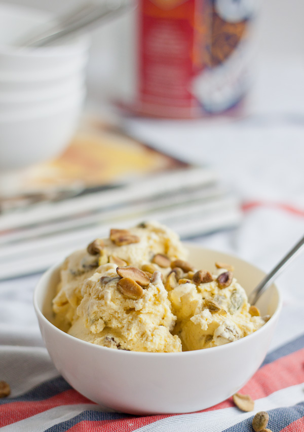 Saffron Cardamom Ice Cream 