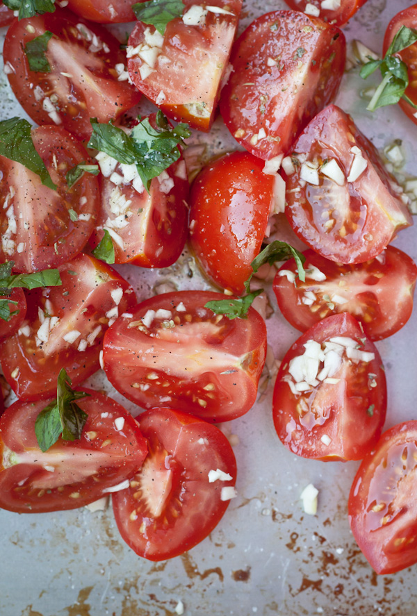 How to make Fresh Roasted Tomato Basil Sauce