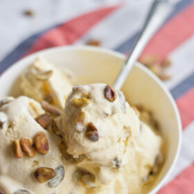 Saffron Cardamom Ice Cream