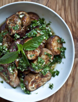 Thai Eggplant Rounds