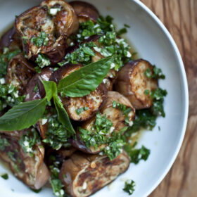 Thai Eggplant Rounds