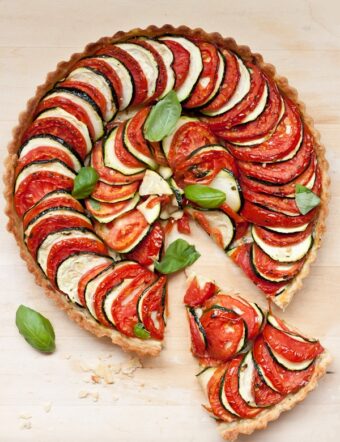 Tomato Zucchini Tart