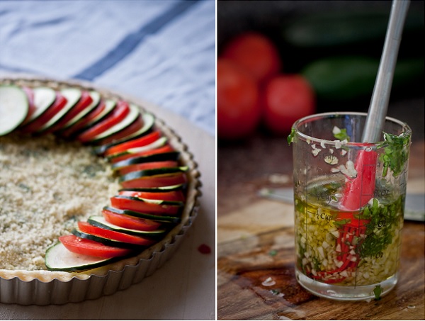 How to Make A Tomato Zucchini Tart