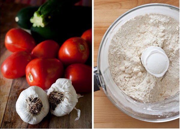 Tomato Zucchini Tart Ingredients