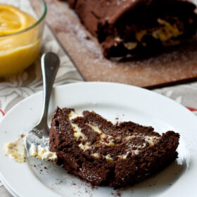 Chocolate Passion Fruit Cake