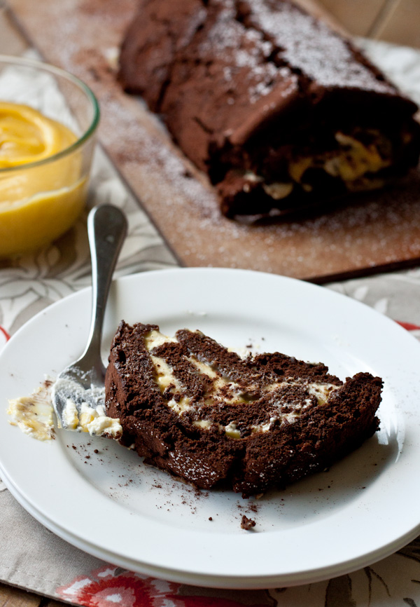 Chocolate Passion Fruit Cake 