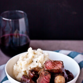 30 Minute Beef Bourguignon