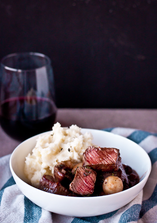 30 Minute Beef Bourguignon 