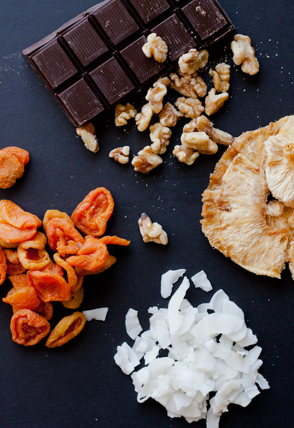 Tropical Chocolate Chunk Cookie Ingredients