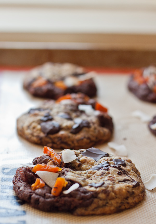 Tropical Chocolate Chunk Cookies