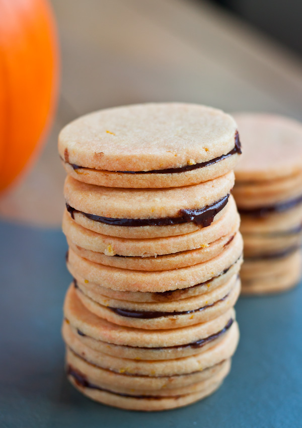 Stacked Citrus Sandwich Cookies