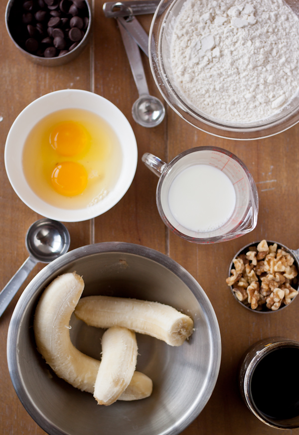 Banana Chip Muffins Ingredients