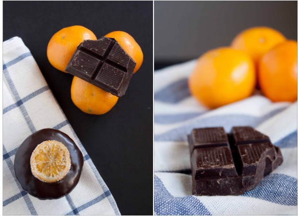 Chocolate Clementine Cupcakes with Candied Citrus Slices