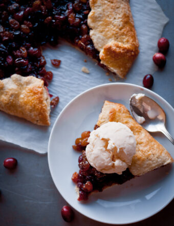 Cranberry Raisin Tart