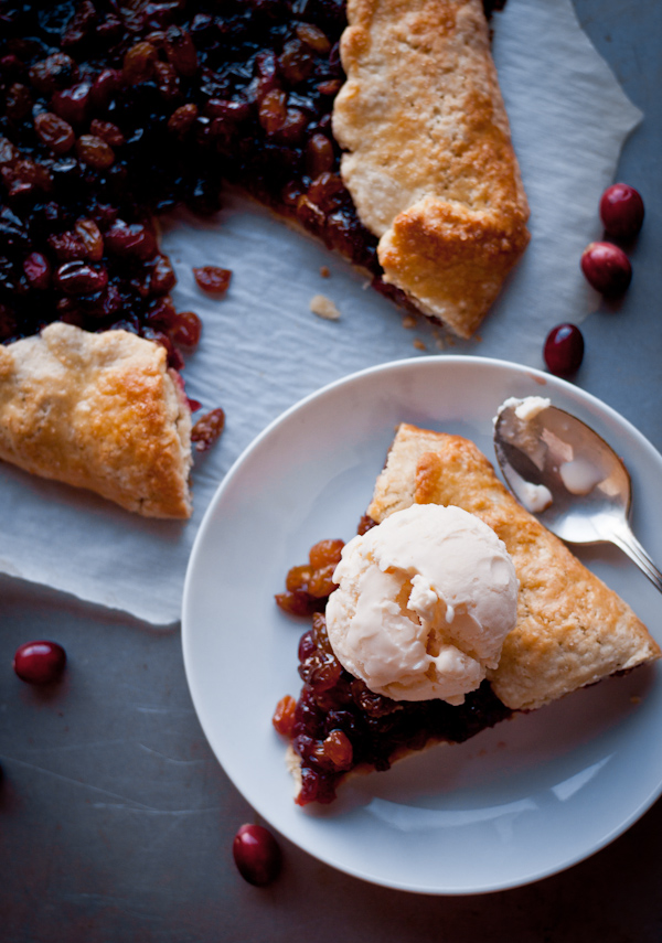 Cranberry Raisin Tart