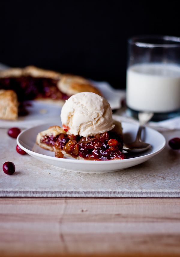 Cranberry Raisin Tart