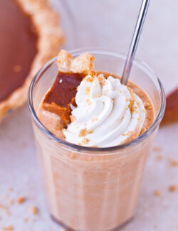 Leftover Pumpkin Pie Milkshake