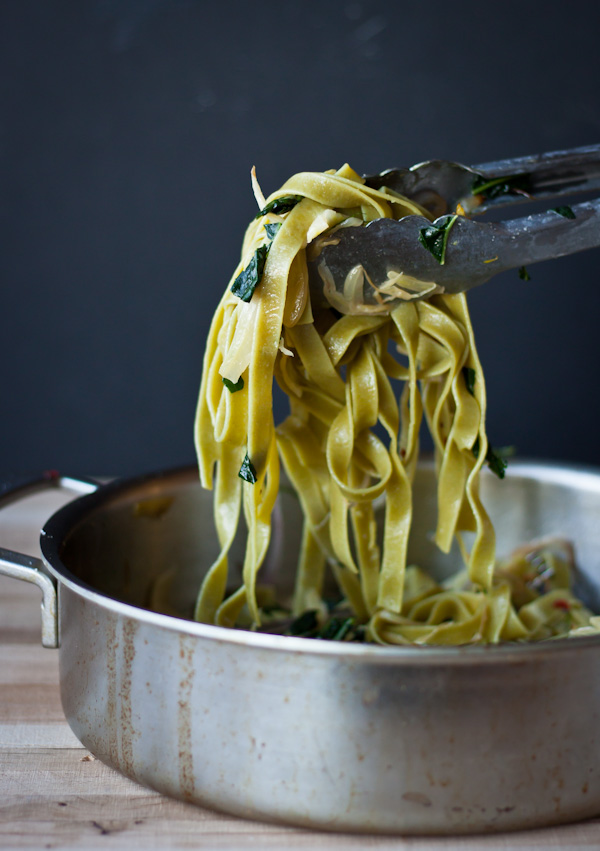 Fennel Pasta with Kale and Lemon