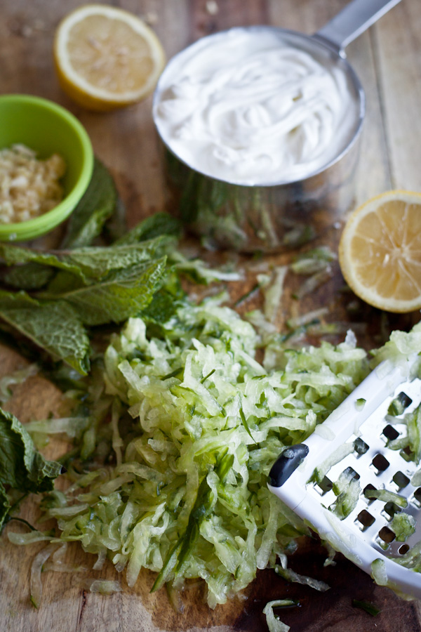 Homemade Raita Ingredients