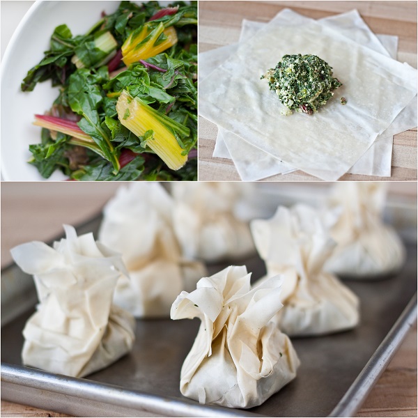 How to Make Swiss Chard and Feta Phyllo Purses