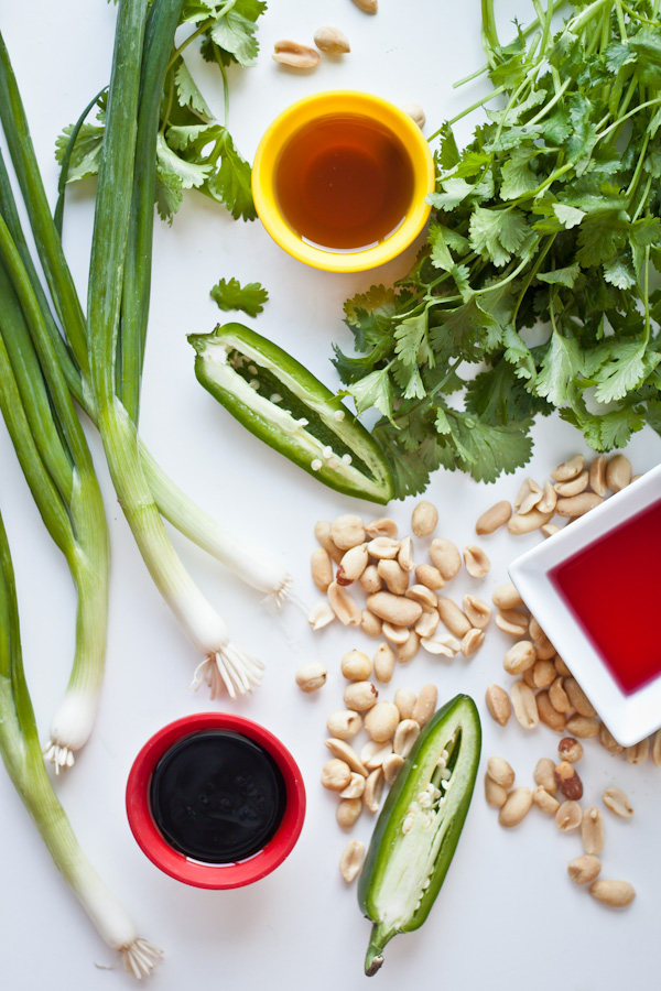 Asian Noodle Salad Ingredients