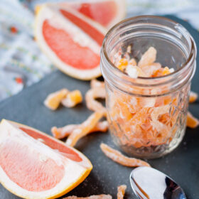 Candied Grapefruit Zest