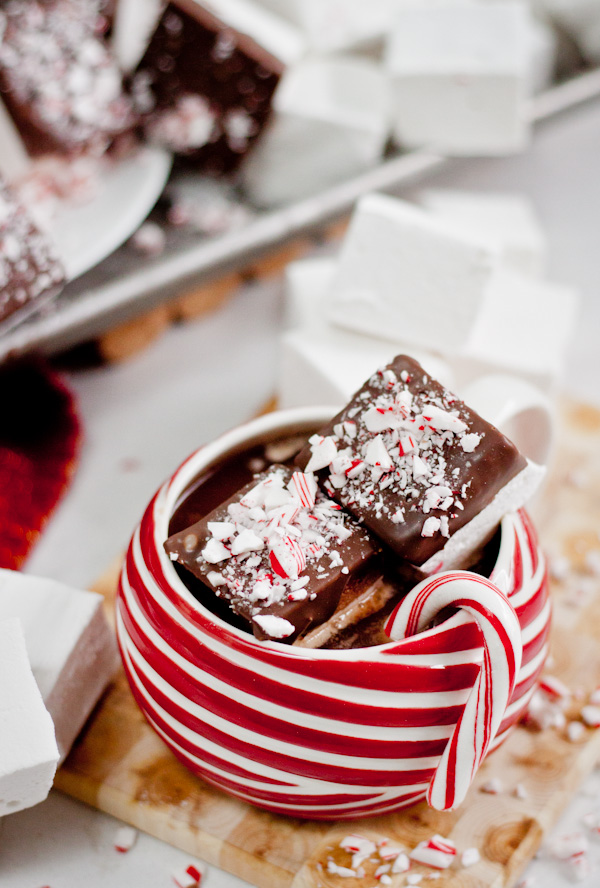 The BEST hot chocolate with homemade marshmallows