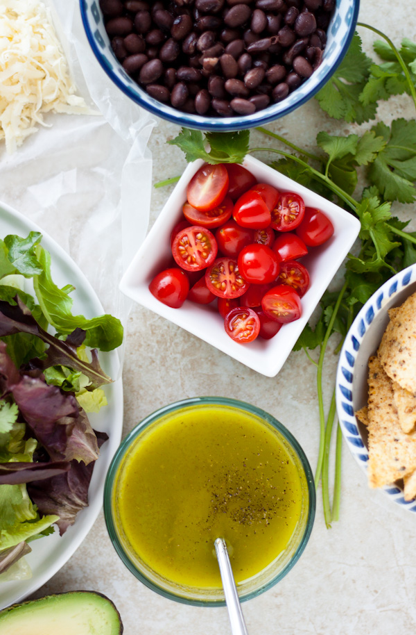 Tortilla Crusted Chicken Salad Ingredients