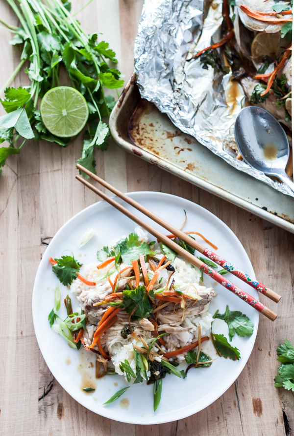 Asian Style Baked Rockfish - A Beautiful Plate