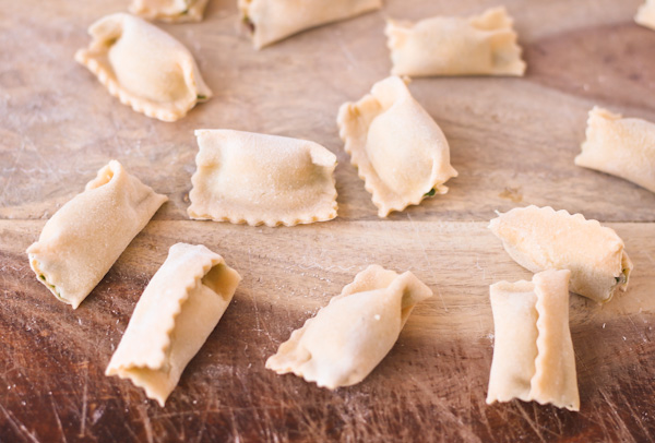 Homemade Agnolotti Pasta