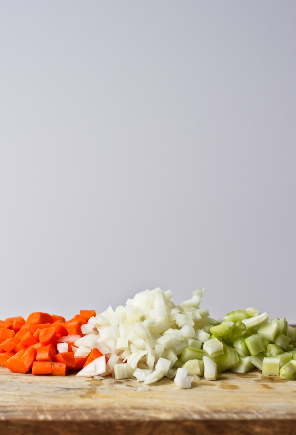 Chopped Mirepoix 