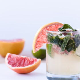 Grapefruit Mojitos