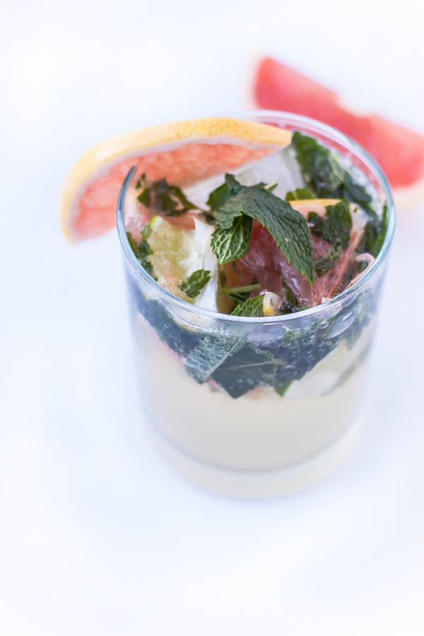 Grapefruit Mojito Cocktail