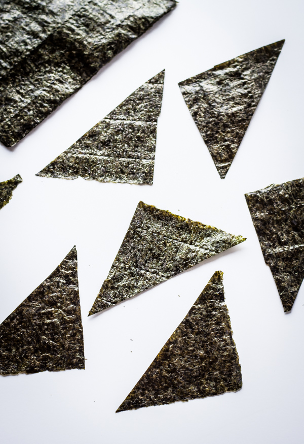 Dried Nori Triangle Sheets