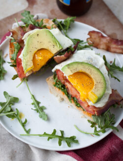 Ultimate BLT Sandwich with Egg and Avocado