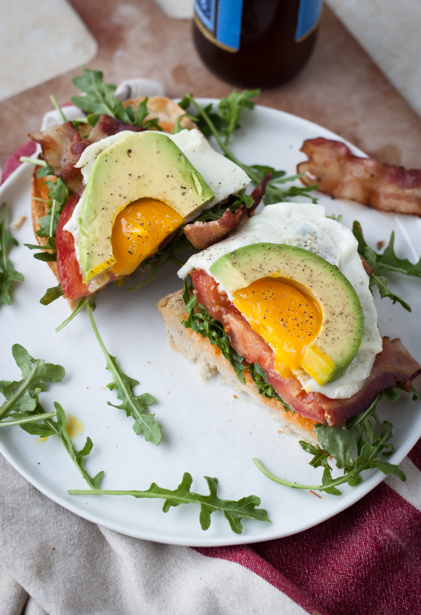 Ultimate BLT Sandwich with Egg and Avocado