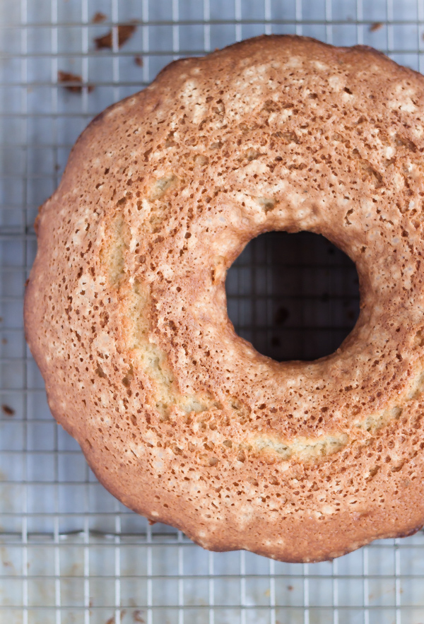 Baked Coconut Cardamom Lime Tea Cake