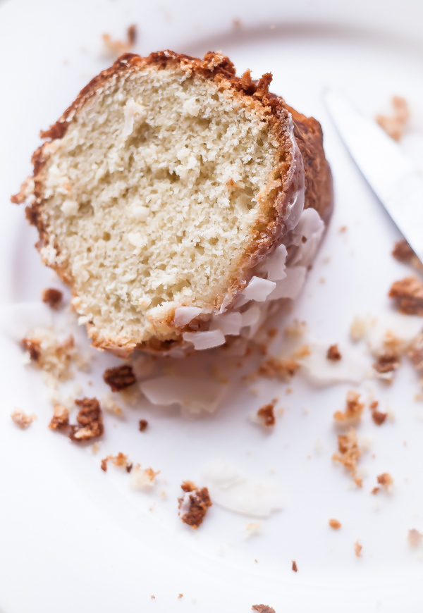 Coconut Cardamom Lime Tea Cake