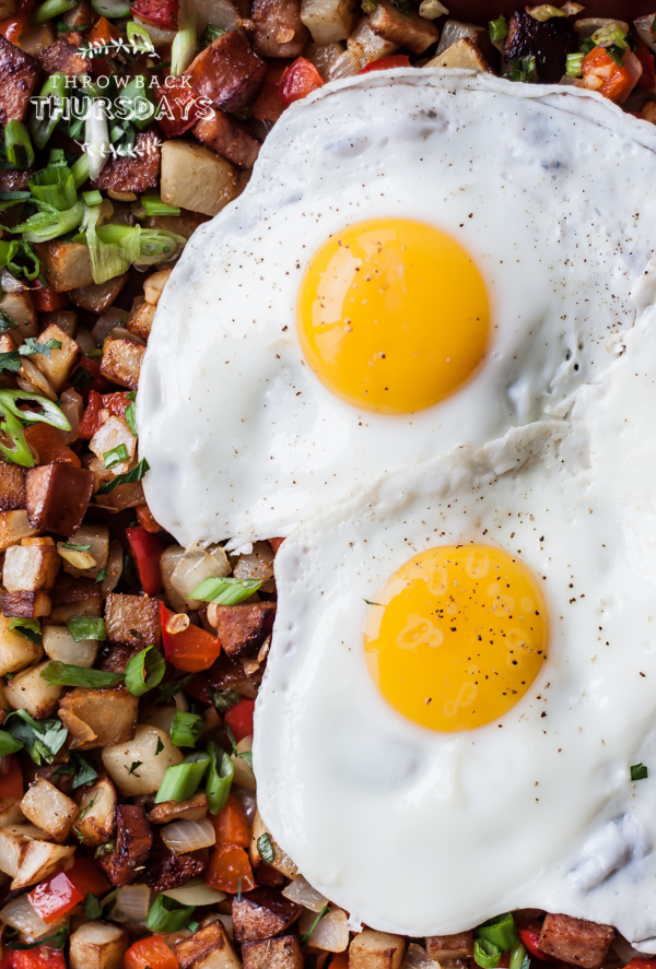 Potato Keilbasa Breakfast Hash