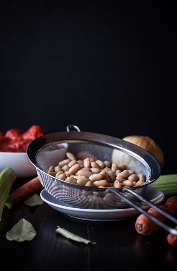 Cannellini Bean Bolognese Ingredients