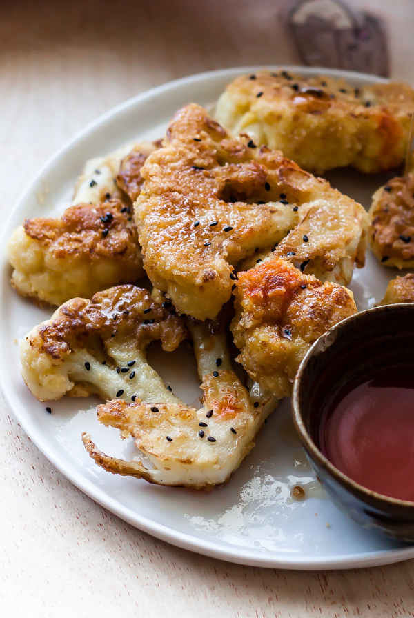 Fried Cauliflower Steaks