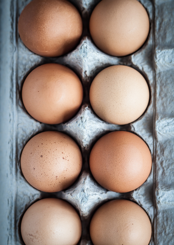 Eggs in Cardboard Carton