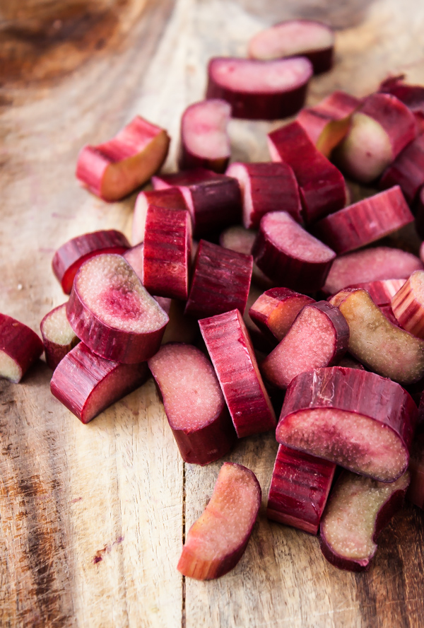 Fresh Diced Rhubarb