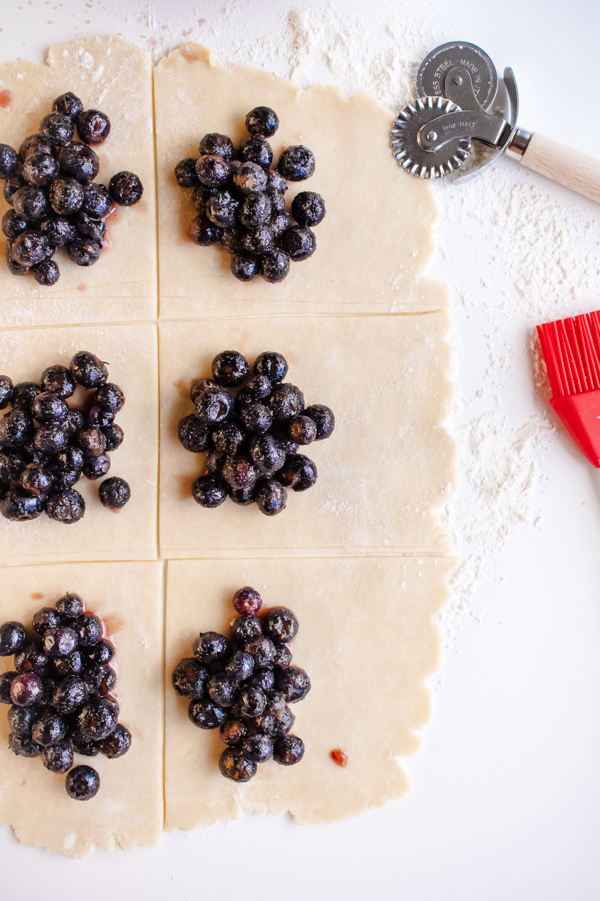 Assembly Blueberry Hand Pies