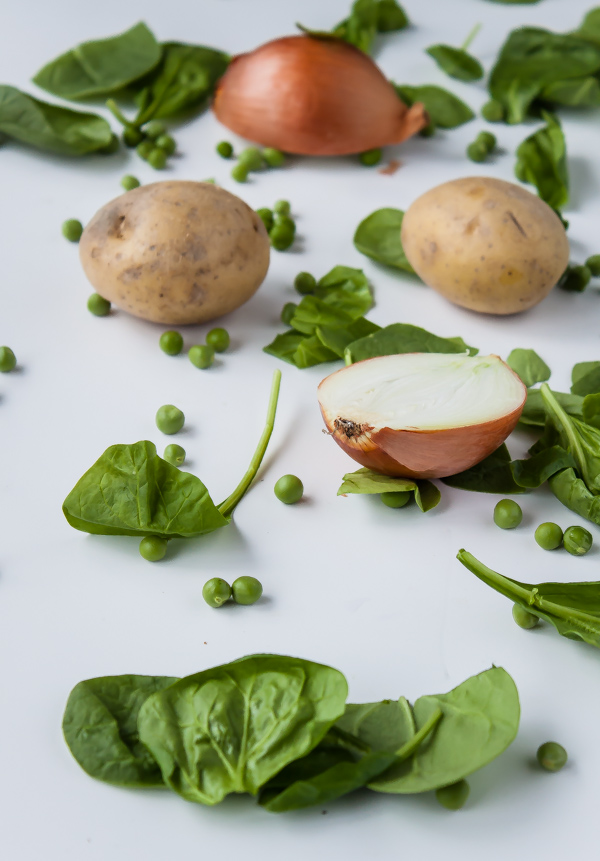 Fresh Spinach soup Ingredients