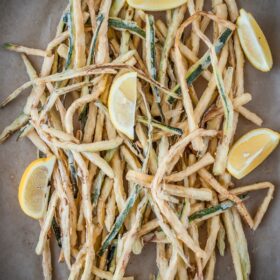 Shoestring Zucchini Fries