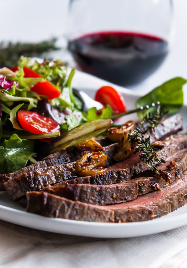 Butter Basted Flank Steak