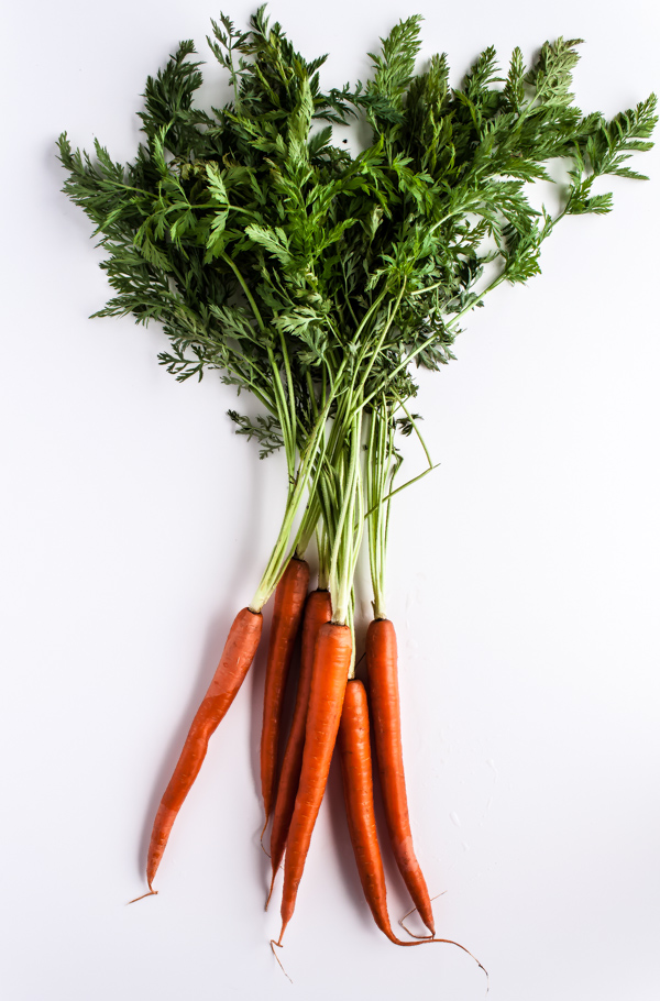 Fresh Carrots with Greens