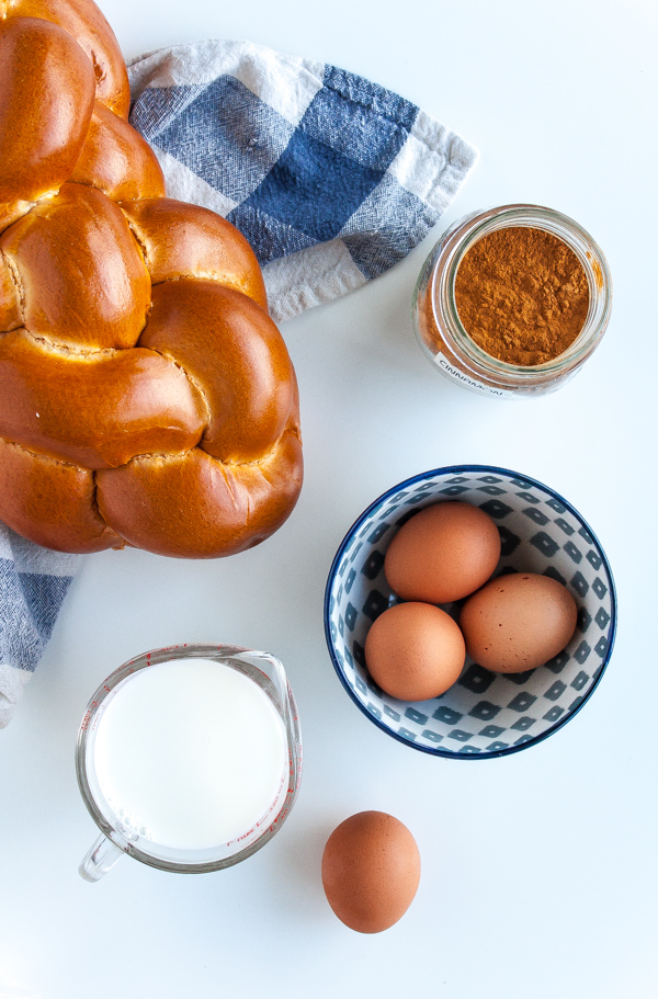 Challah French Toast Ingredients